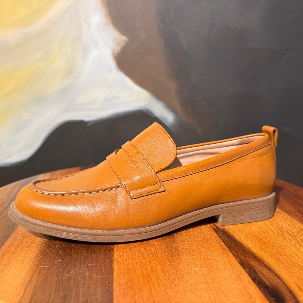 Cole Haan Classic Penny Loafer - Tan Leather 9